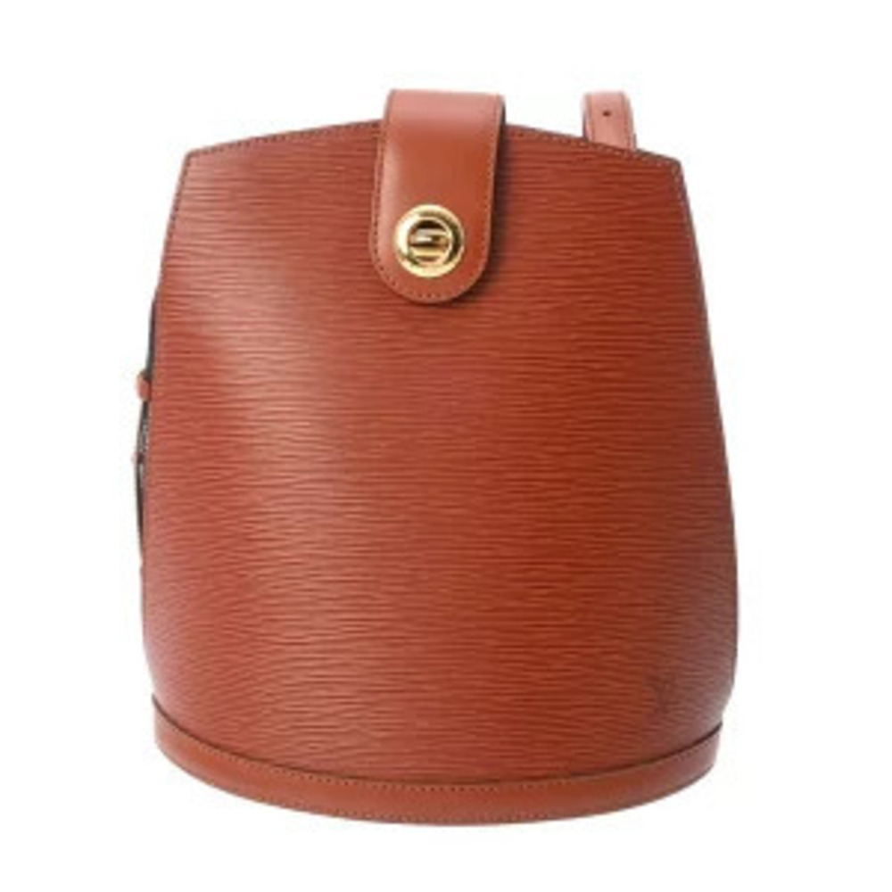 Louis Vuitton Epi Cluny Kenya Brown Leather Handbag